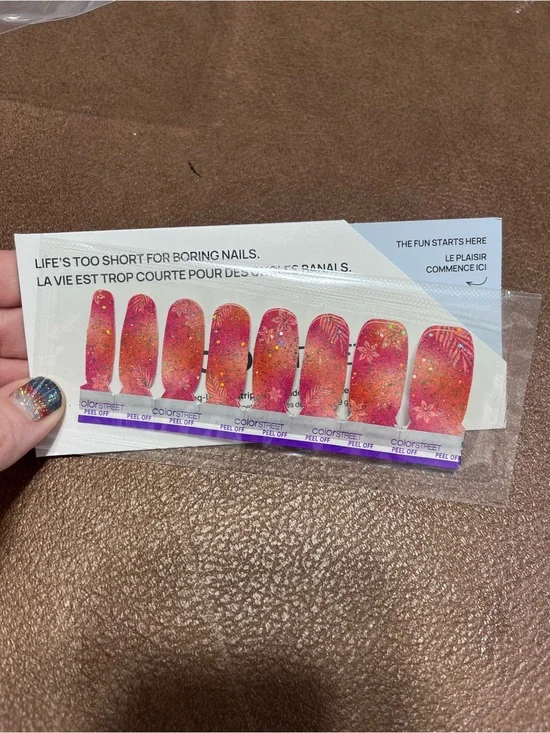 BOGO COLOR STREET | Coral Fever Dream Nail Strips