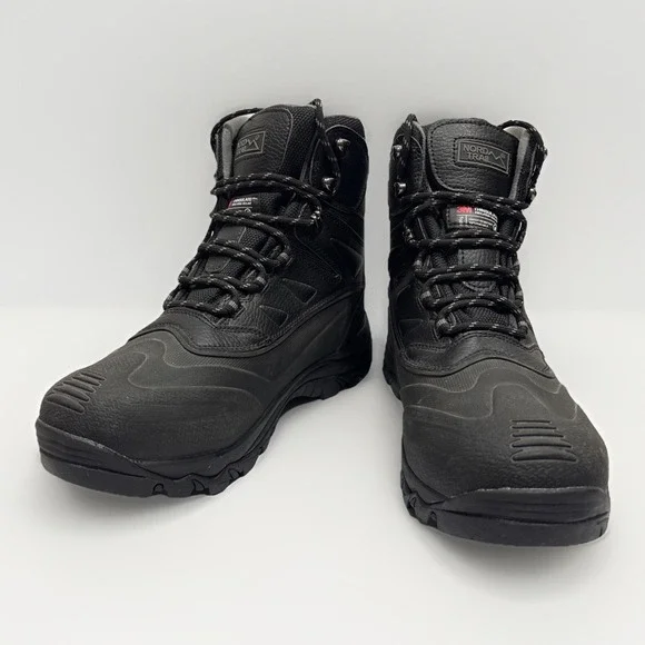 Nord Trail Men's Sz 10M NOVA Black Waterproof 400g Thinsulate Winter Hiking Boot