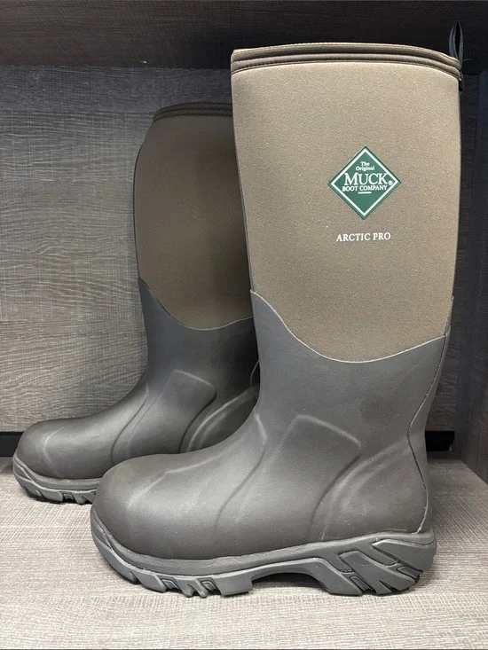 Men's Muck Arctic Pro Insulated Boots ACP998K (Brown) - Size 10