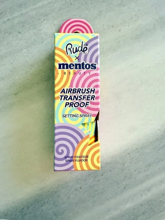 Rude Cosmetics Mentos Airbrush Transfer Proof Setting Spray Colour: Multi