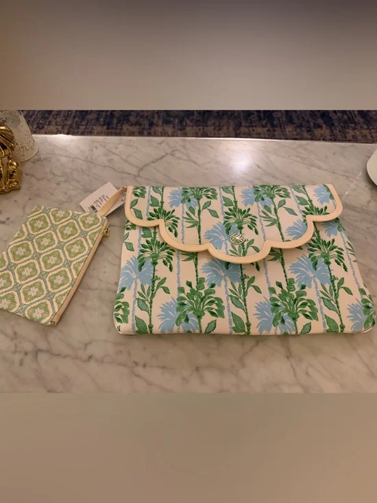 Lilly Pulitzer laptop sleeve and pouch - brand new with tags