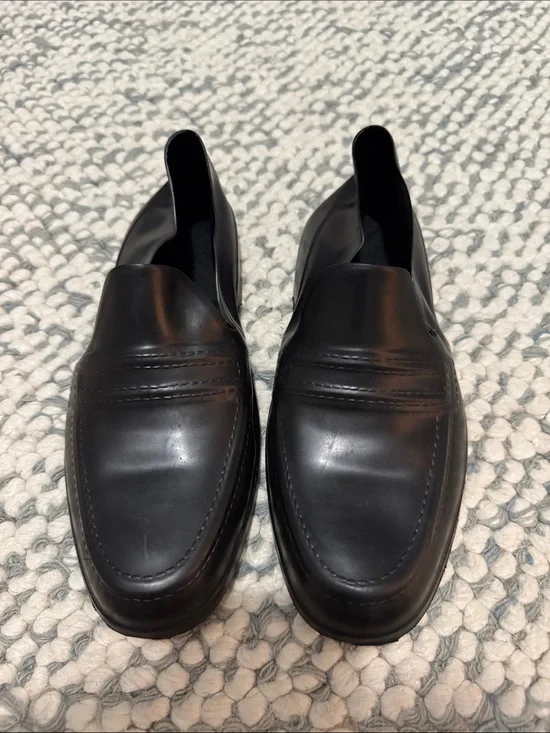 Men's Black rubbers galoshes