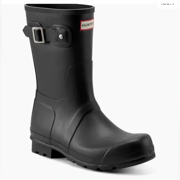 Hunter Original Short Rainboots men size 9
