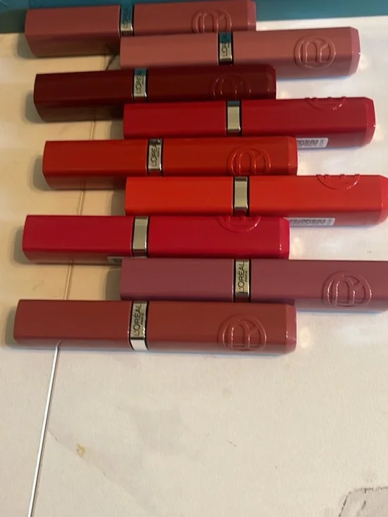 L'Oréal Color Riche Matte Lipsticks - Assorted Pinks & Reds.
