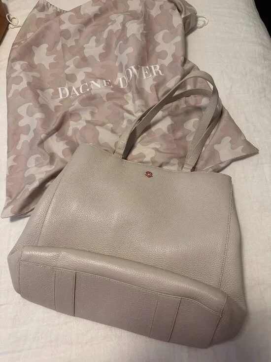 Dagne Dover Large Allyn Leather Tote