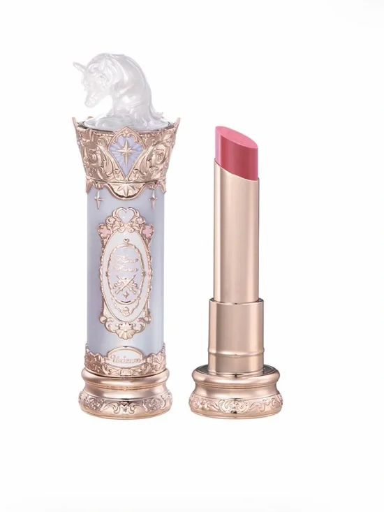Pastel Blue & Rose Gold Unicorn Lipstick — Pink Shade