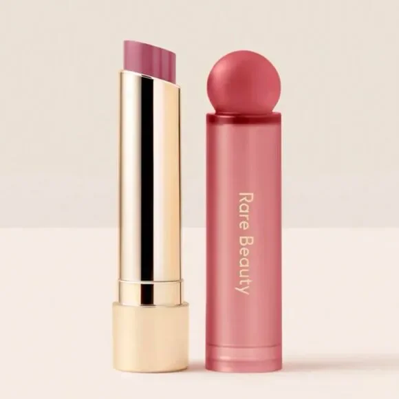 Rare-beauty Pink and Red Makeup
