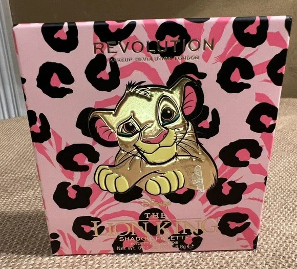 Disney The Lion King Eye Shadow Palette by Revolution-- NWT