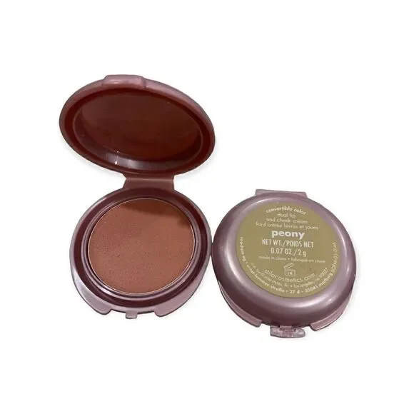 Stila Convertible Color Dual Lip & Cheek Cream Peony, New