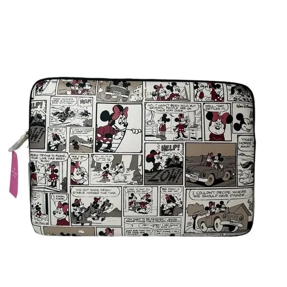 Kate Spade x Disney Minnie Mouse Comic Strip Universal 15 Inch Laptop Sleeve