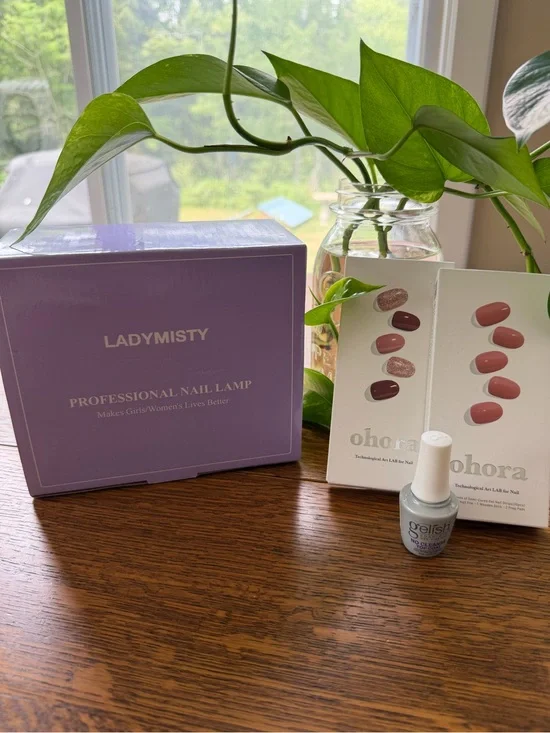 NWT…professional UV Nail Lamp, Ohora Nails, Gel Top Coat