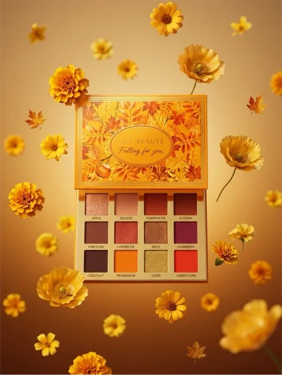 Ace Beauté Falling for You Eyeshadow Palette - Warm Autumn Tones