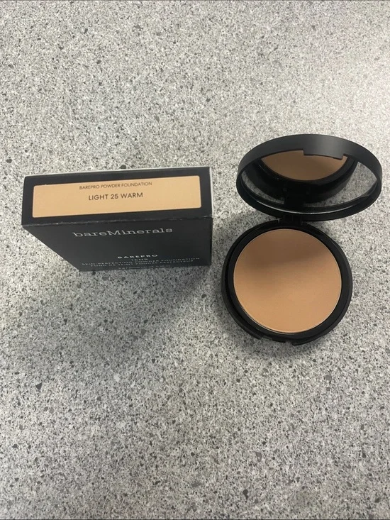 bareMinerals BarePro Powder Foundation - Light 25 Warm (Warm Beige)