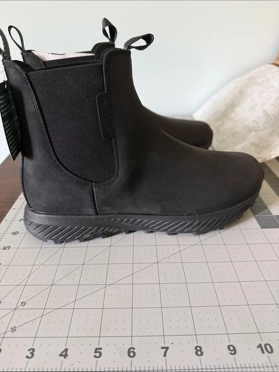 Men's Black Chelsea Rain Boots