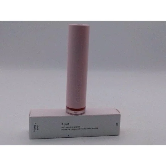 Glossier  - G Suit Soft Touch Lip Creme, Jet, BRAND NEW IN BOX