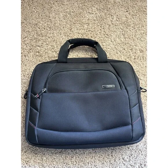 Samsonite Executive Brief Laptop Black Work Or Everyday NWOT