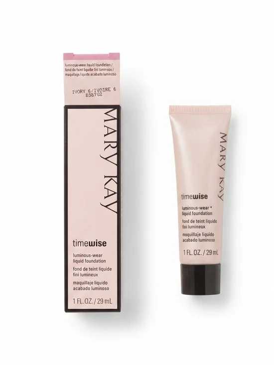 Mary Kay TimeWise Luminous-Wear Liquid Foundation Ivory 6