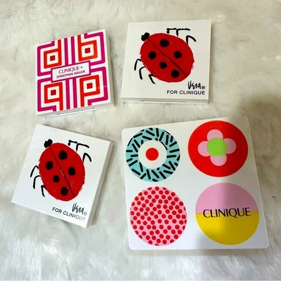 Lot of 4 Clinique Eye Shadow Duos and Blush Sets NEW
