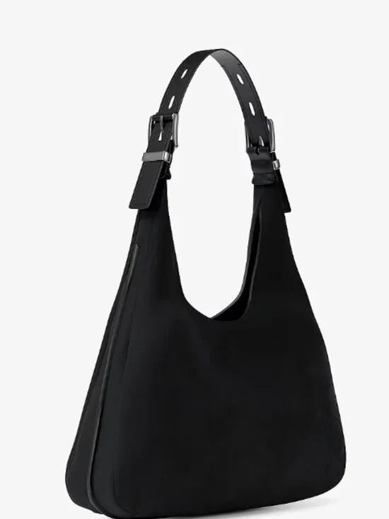 Black Michael Kors Nolita Hobo/Laptop Bag