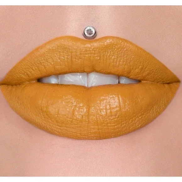 JEFFREE STAR Velvet Trap  Lipstick Shade in  Extending The Olive Branch