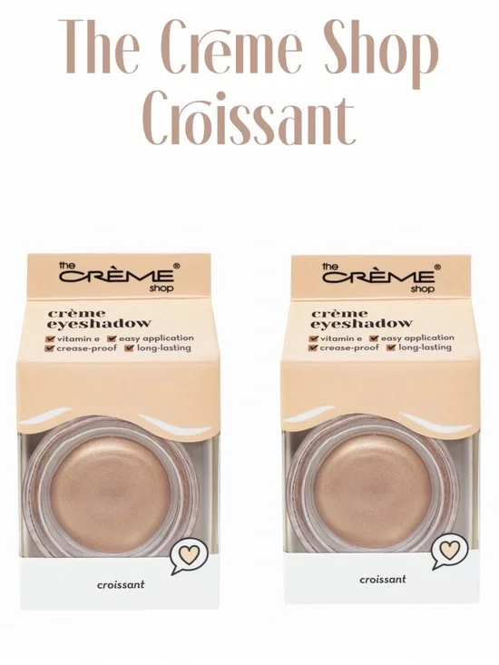 2pcs The Creme Shop Eyeshadow - Croissant