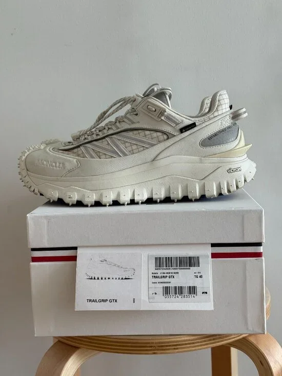 Moncler Grenoble Trailgrip GTX GORE-TEX White 40