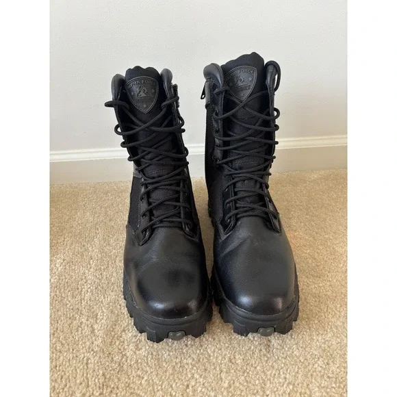 Rocky Men's Alpha Force Waterproof Boots Black, Size 13 Wide