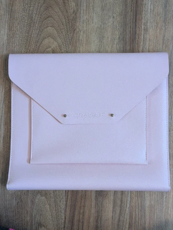 12x12 Vida Chic Pink Envelope Clutch Folio