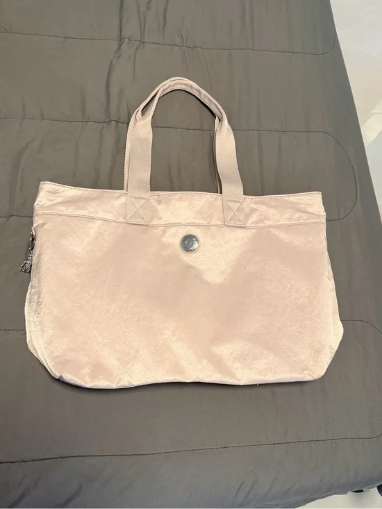 Kipling Light Pink Tote Laptop Bag