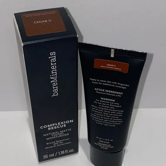 bareMinerals Complexion Rescue Natural Matte‎ Tinted Moisturizer Cedar 11