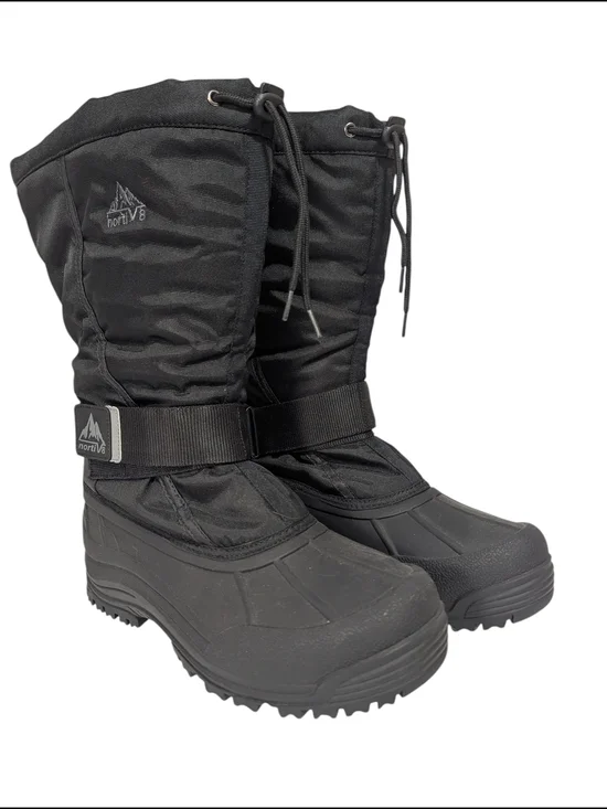Men’s Black Insulated Rain & Snow Boots