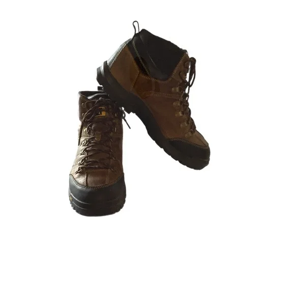 Cat Footwear Men's Threshold Waterproof Soft Toe Lace Up Work Boots Size 12