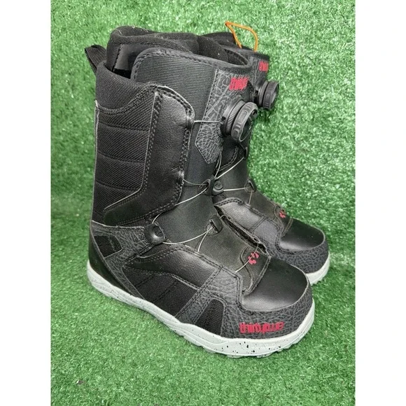 thirtytwo STW Boa Heat Moldable Dial‎ Snowboard Boots Black Red White Men Size 7