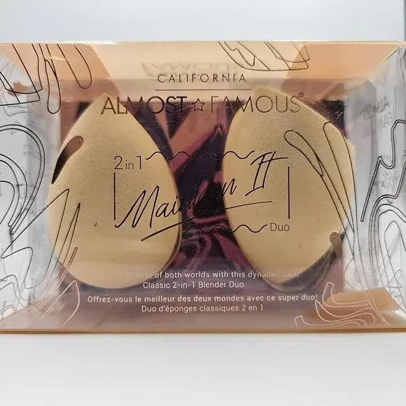 Almost Famous Makeup Blending‎ Sponges (2 Pack)