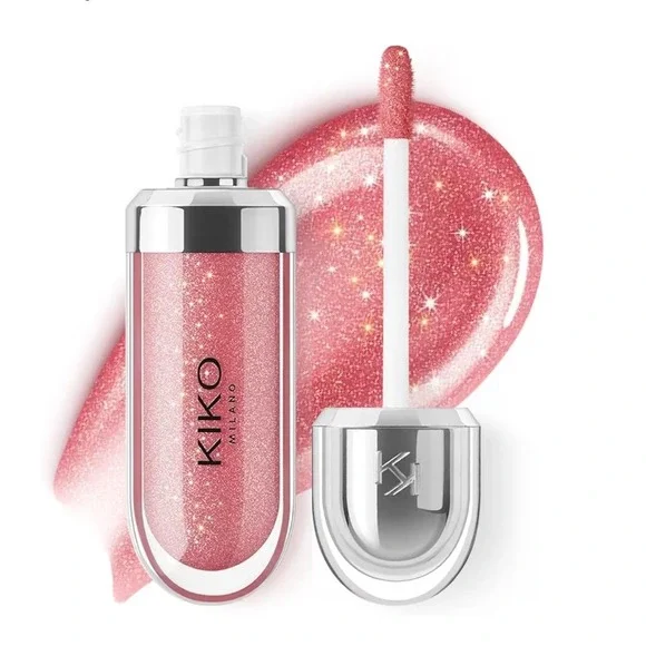 Kiko Milano 3D Hydra Lipgloss 17 Pearly Mauve Shimmer High Shine 6.5ml NIB‎