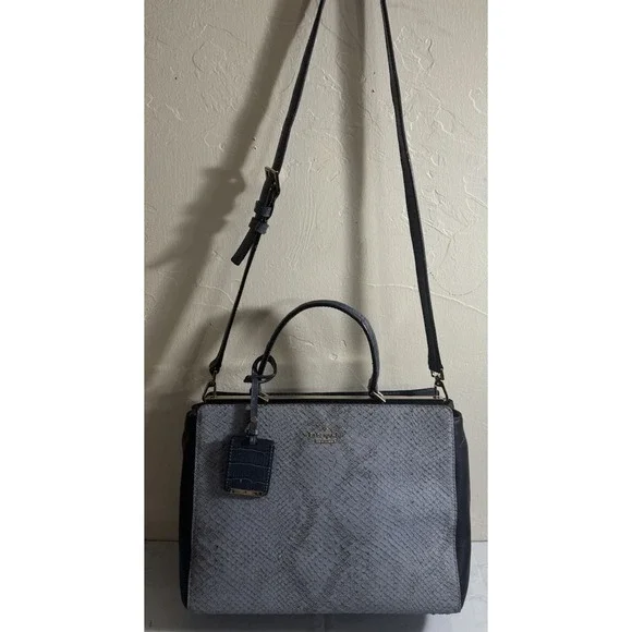 Y2K Kate‎ Spade New York Pembrey Place Angelika Top Handle Bag Light Blue