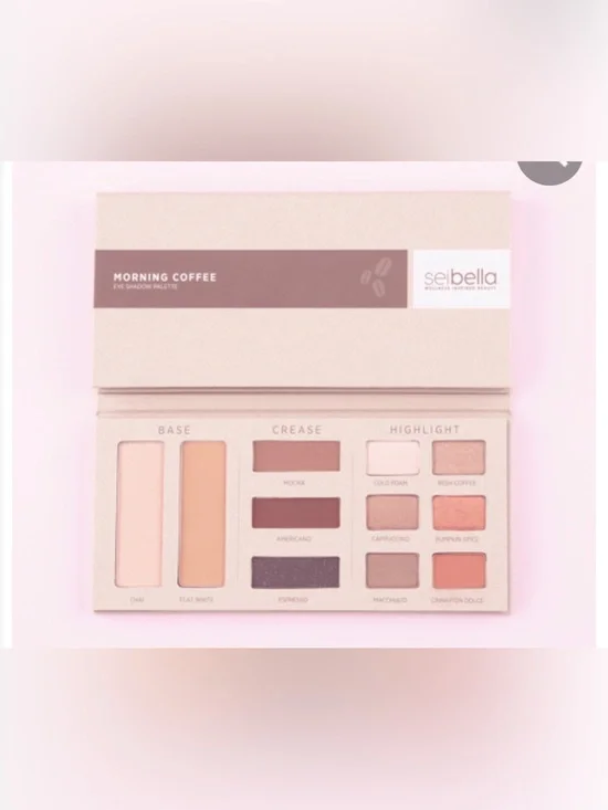 Sei Bella Eyeshadow Pallet Corner Coffee