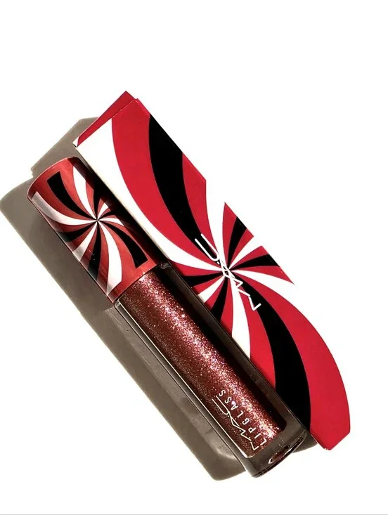 Mac Lipglass Ruby Taboo New LE