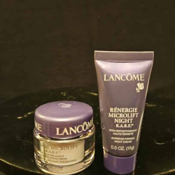 Lancôme Renergie Microlight Night R.A.R.E. .5oz Lot Of 2‎