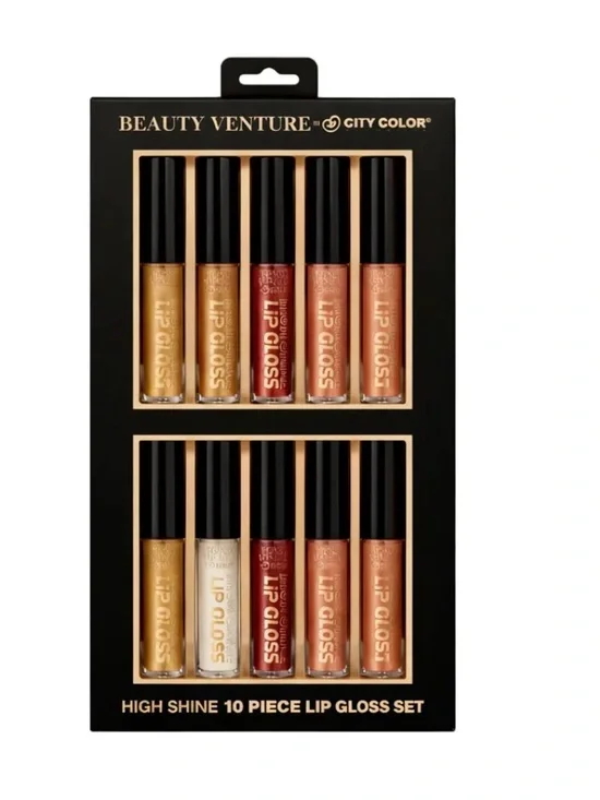High Shine 10 Piece Lip Gloss Set