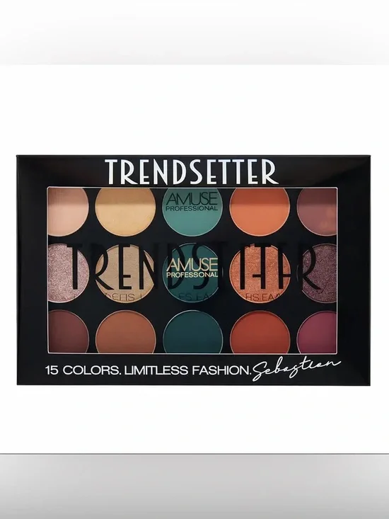 Amuse Professional Trendsetter 15-Color Eyeshadow Palette