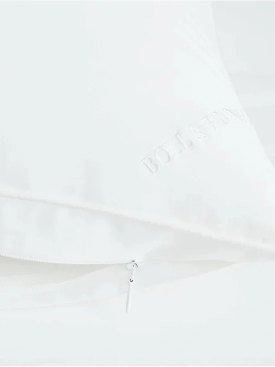 Boll & Branch King Pillow Protector White Sateen