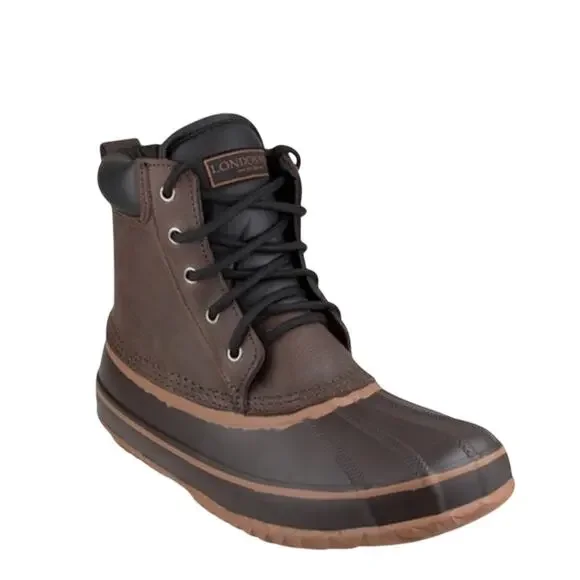 London Fog Men’s Winter Boots sz 8 NEW # Box M354