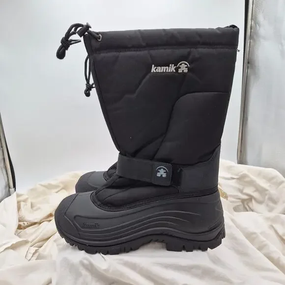 New Kamik Greenbay 4 winter boot waterproof  -40 F  Black men's size 11