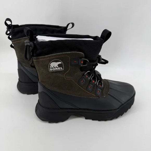 Sorel Scout 87 XT WP Mens Black‎ Quarry Waterproof Insulated Winter Boots Size 8