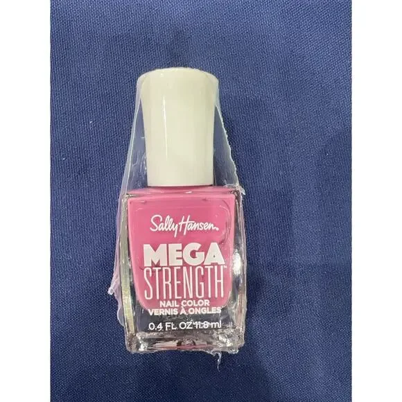 Sally Hansen Mega Strength Nail Polish #053 Queen Trident Pink Mauve Dusty Rose
