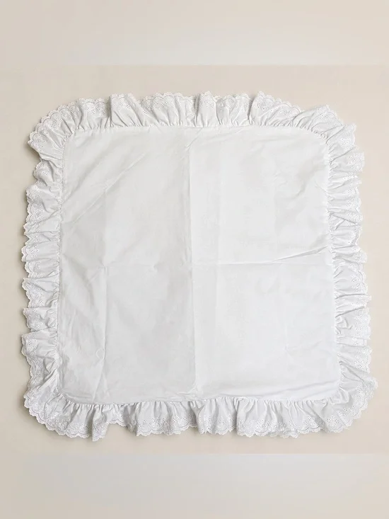 Ralph Lauren Home White Euro Pillow Sham 24.5