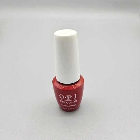 OPI GelColor The Thrill of Brazil GC A16B Red Soak-Off Gel Lacquer 0.25oz‎ 7.5mL