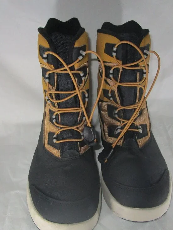 Merrell Brown Waterproof Hiking Snow Boots Men’s Size 7 Lace-Up Outdoor PreOwned