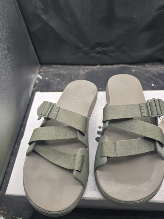 Chaco Men’s Olive‎ Green Z/Slide Strappy Sandals